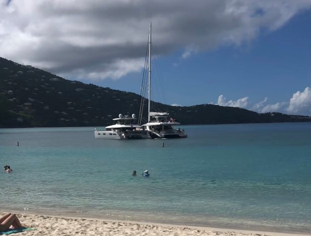 Boats Anchored Too Closely Together In Magen's Bay Draw The Attention of Authorities Sunday: VIPD
