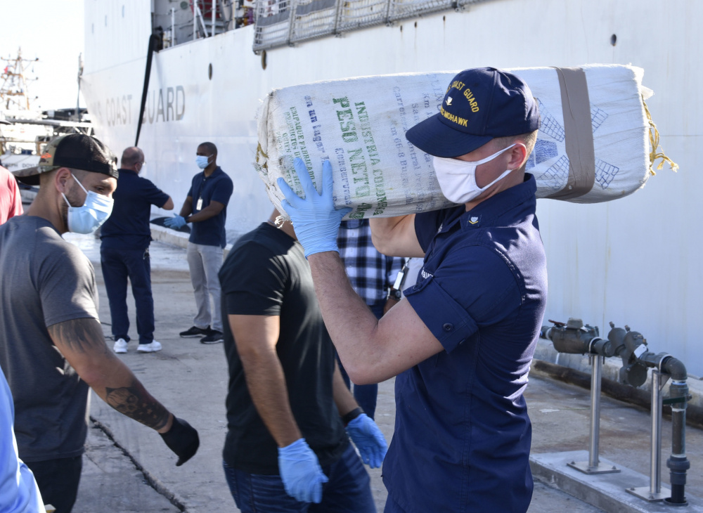 Coast Guard Nabs 2 Drug Smugglers With $8.5 Million In Cocaine On Boat At Sea