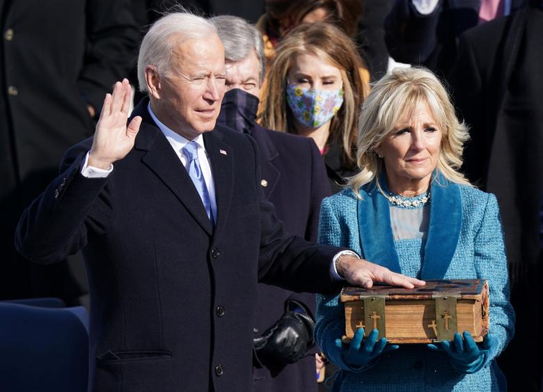 Joe Biden Sworn In As 46th President of the United States: 'Democracy Has Prevailed'