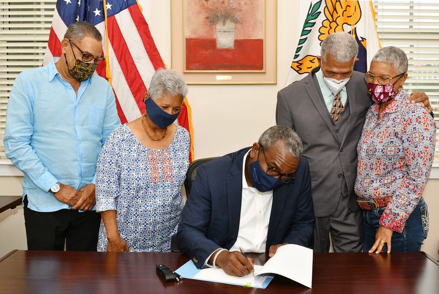 Governor Bryan Takes Action on 29 Bills, Vetoing 6; UVI St. Thomas Campus Named After Orville Kean