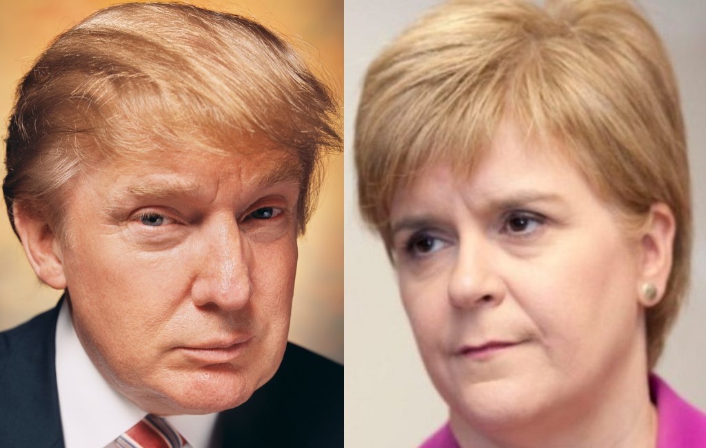 Trump Won't Be Able To Ride Out Into The Sunset Golfing In Scotland ... Because The Scottish Government Won't Allow Air Force 2 To Land