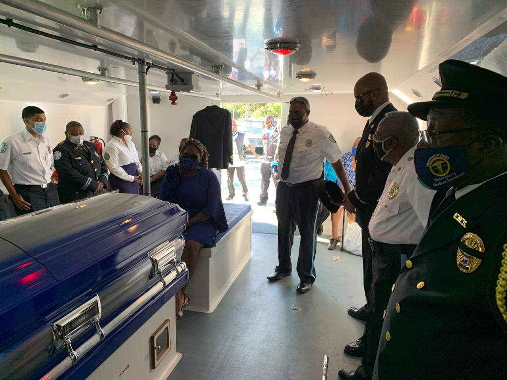 Ambulance Boat Captain Returns Home To St. John In A Casket Via The Vessel He Used To Pilot: VIDOH