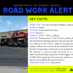 Crown Bay Drainage Project Will Temporarily Close KFC Parking Lot On St. Thomas