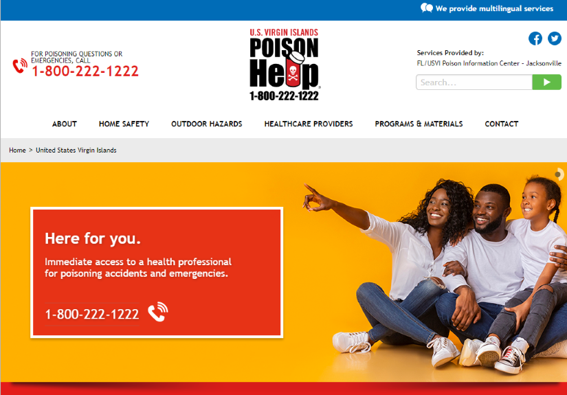 New Website For The USVI Means Poison Prevention Is Now At Your Fingertips