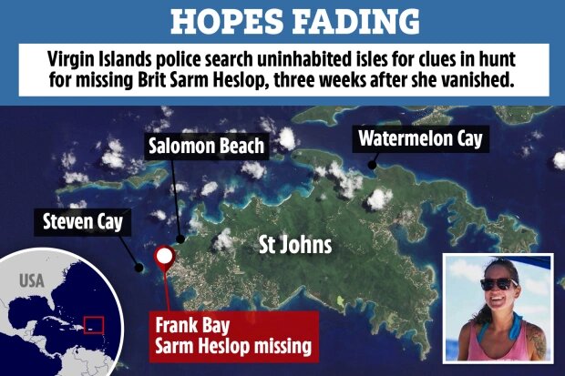 HOPES FADING FAST! Expectations That Sarm Heslop Will Be Found Alive Are Not Great
