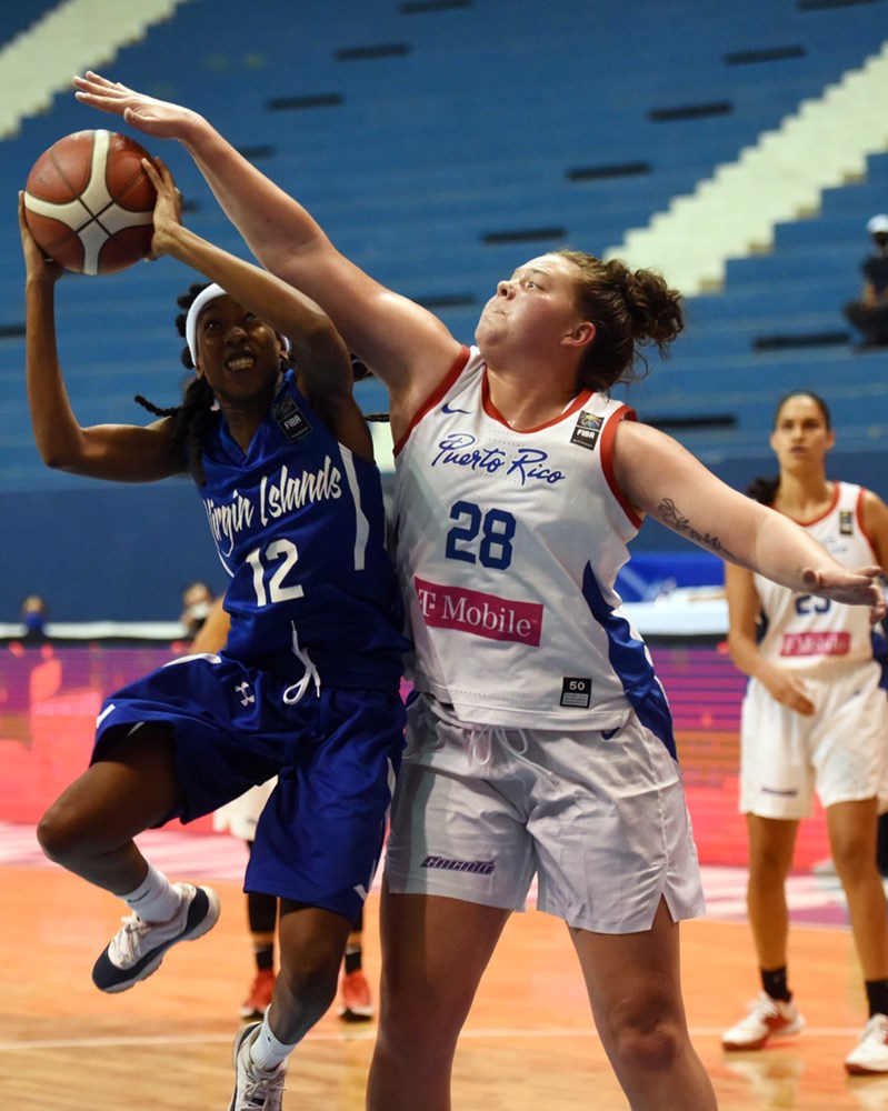 Anisha George’s Double-Double For Virgin Islands Not Enough To Best Puerto Rico
