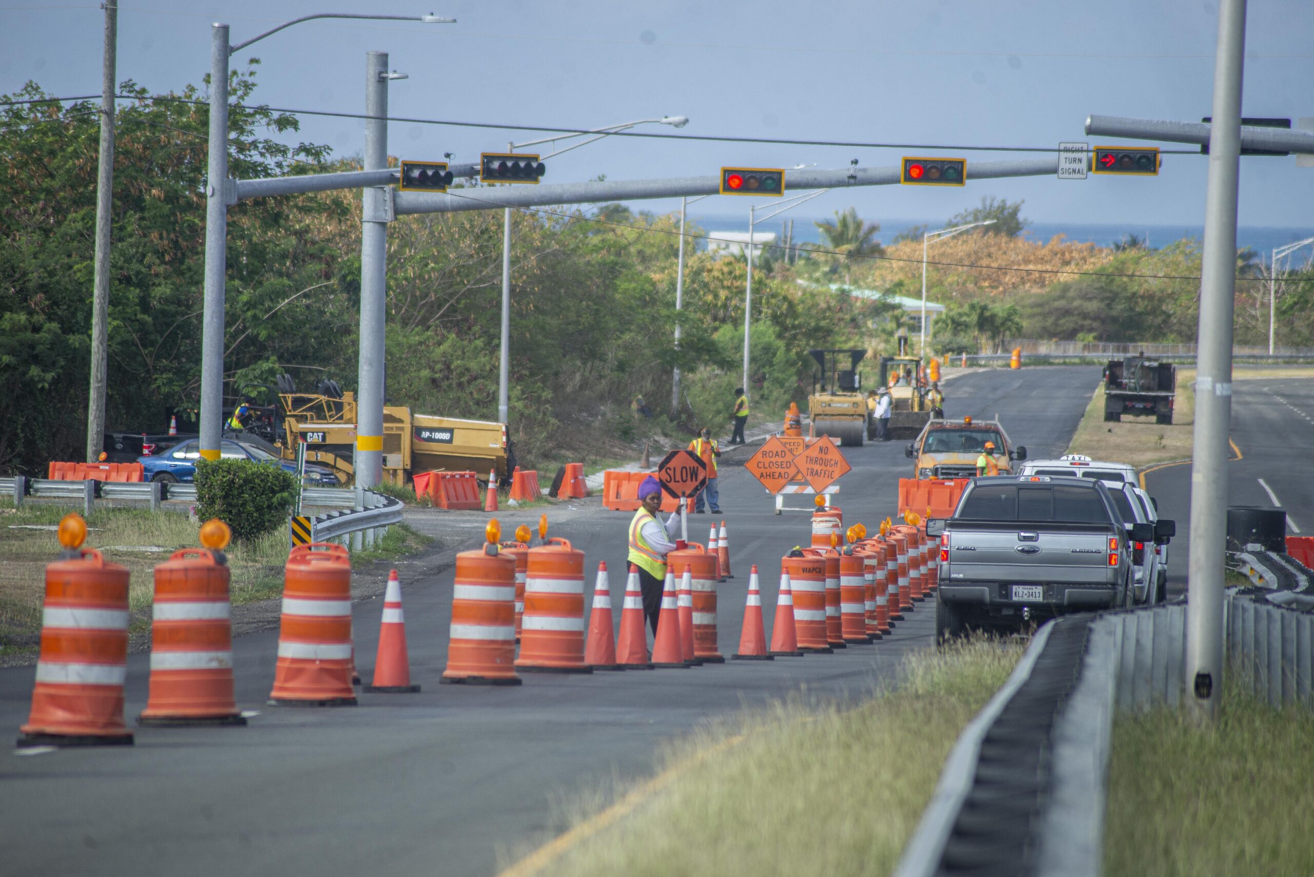 Resurfacing Of Melvin Evans Highway Starts On Westbound Lanes Today