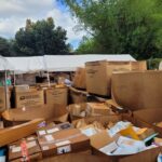 USPS Mail For The USVI Being Stored Outside In Boxes Exposed To Elements