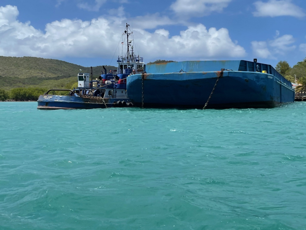 Coast Guard Investigates Tug Boat And Deck Barge, Vessel Grounding In Culebra