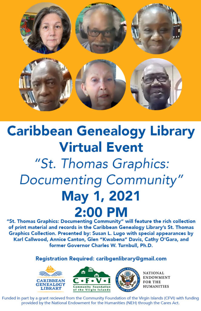 Caribbean Genealogy Library Presentation Features St. Thomas Graphics Collection