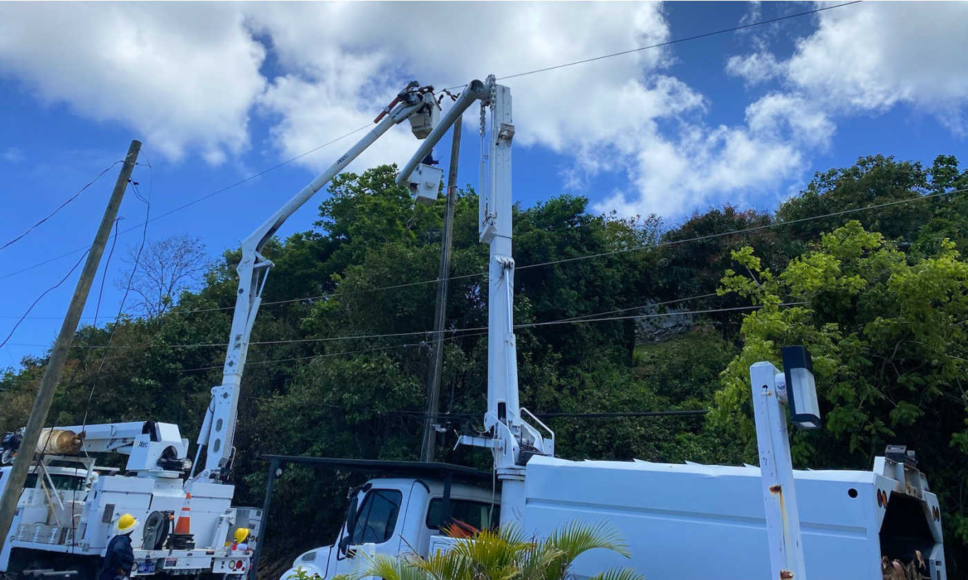 Utility Pole TKO Takes Out Power To 3,500 WAPA Customers In Hull Bay Saturday