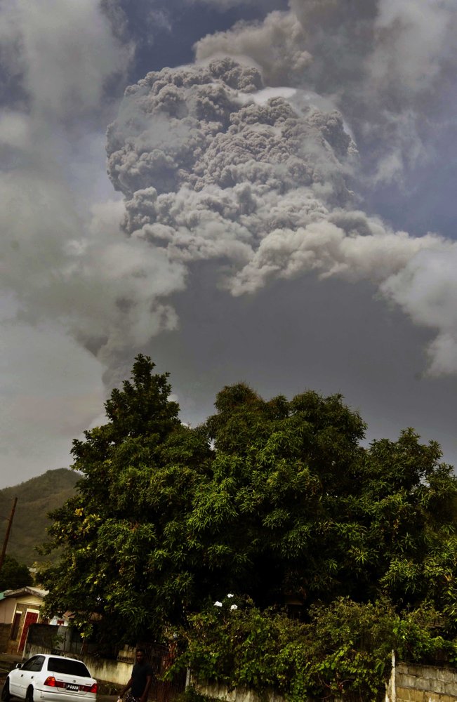 Ash-Covered St. Vincent Braces For More Volcanic Eruptions From La Soufrière