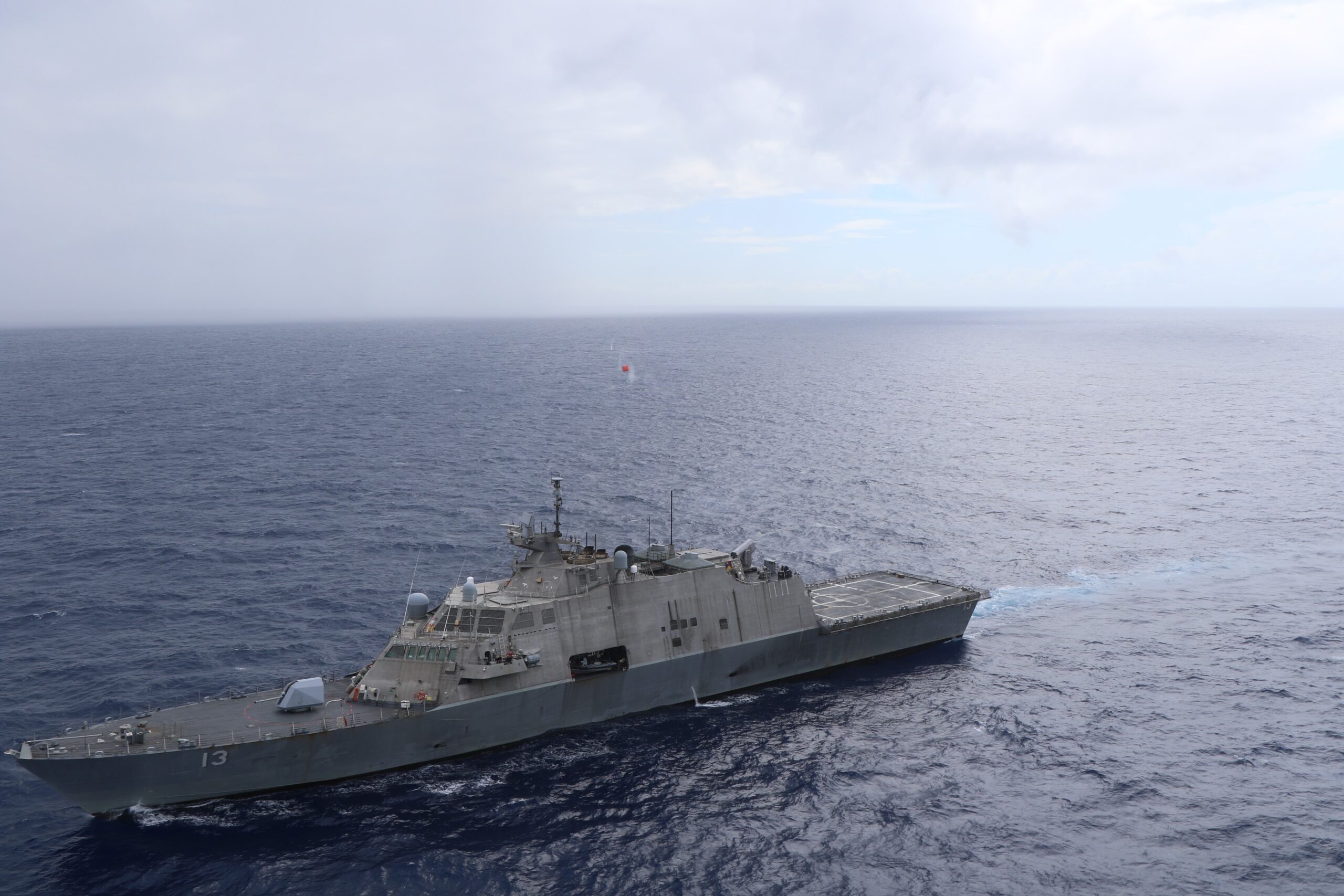 Combat Ship With Coast Guard Detachment Seizes $12 Million In Drugs In Caribbean