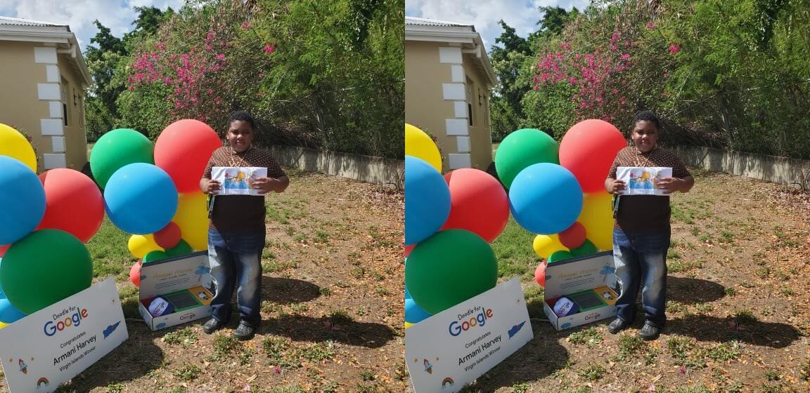 St. Croix Student Wins 'Doodle For Google' Art Competition For The U.S. Virgin Islands