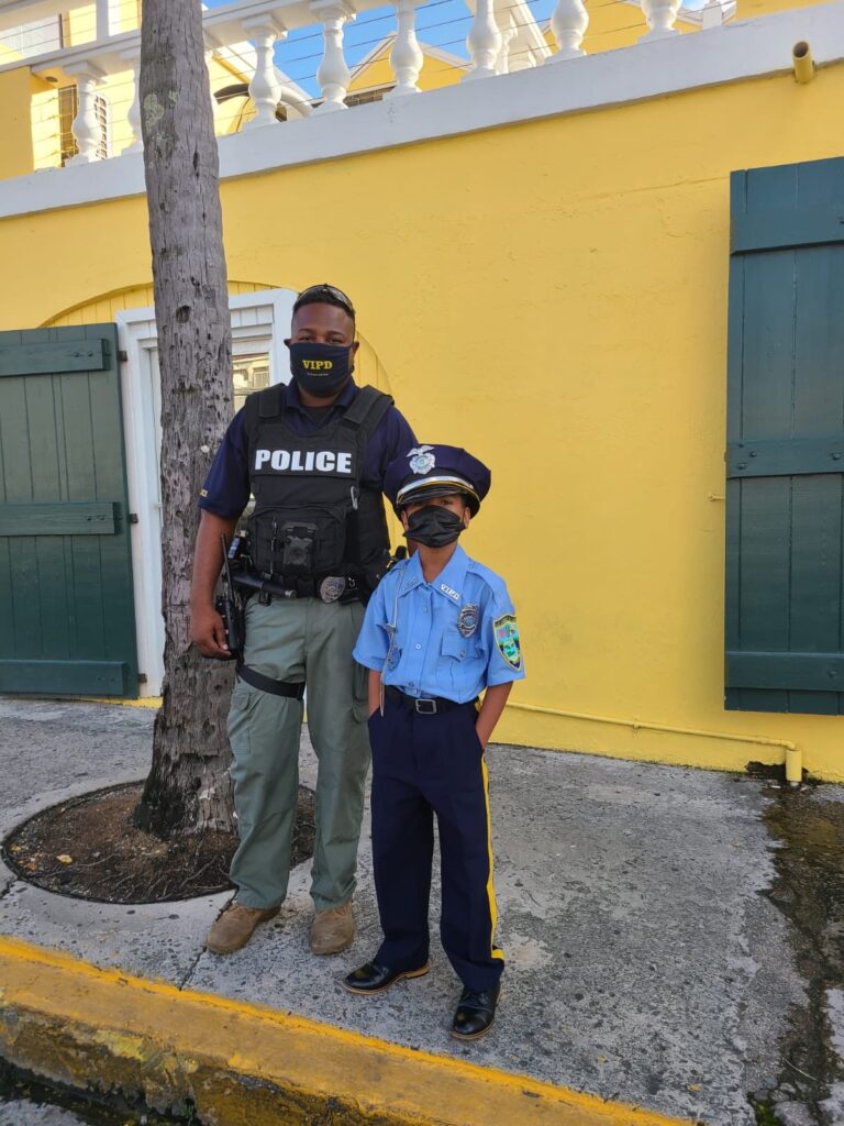 Once And Future St. Croix Police Officer Goes Out On Patrol In Christiansted Town