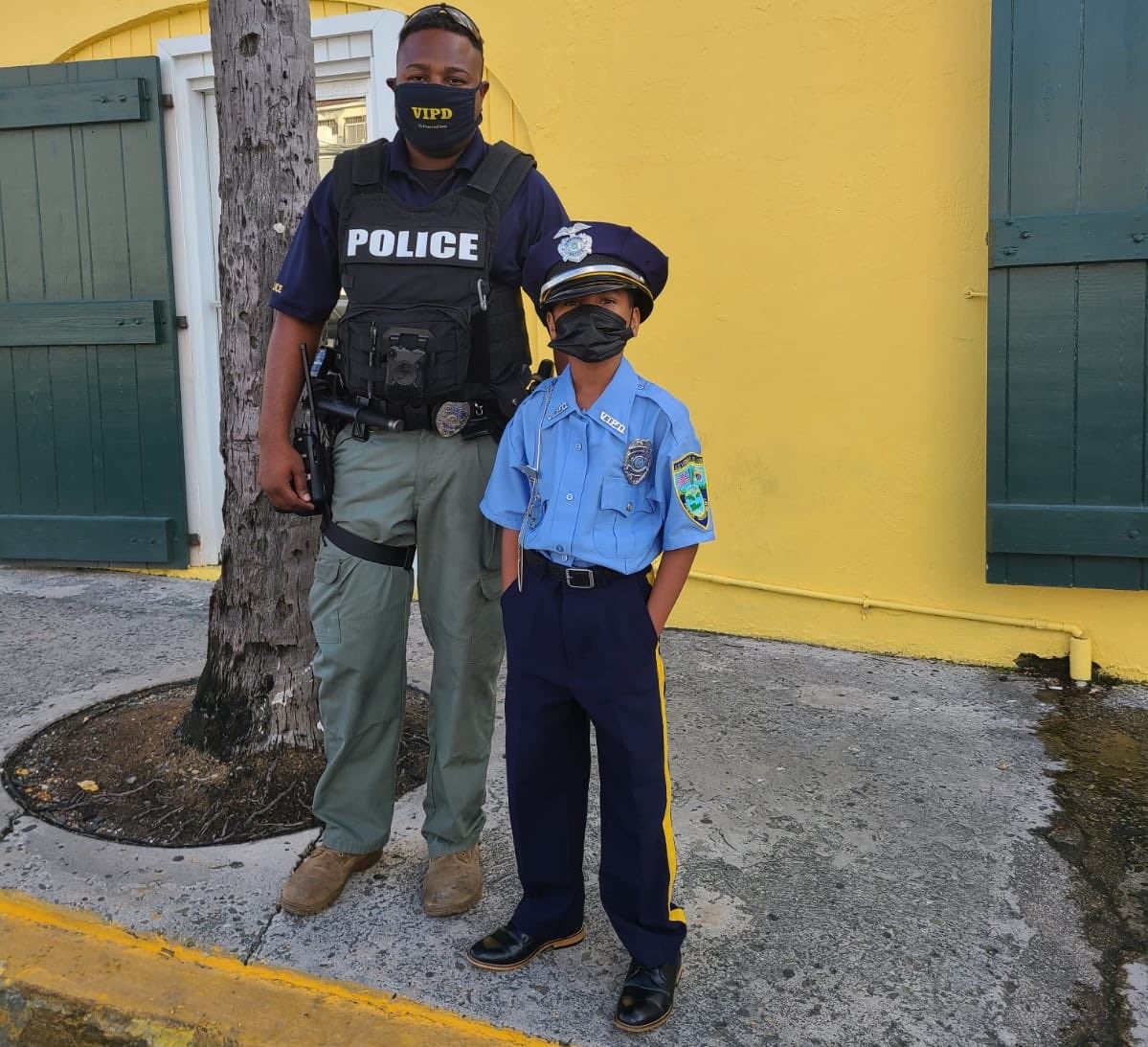 Once And Future St. Croix Police Officer Goes Out On Patrol In Christiansted Town