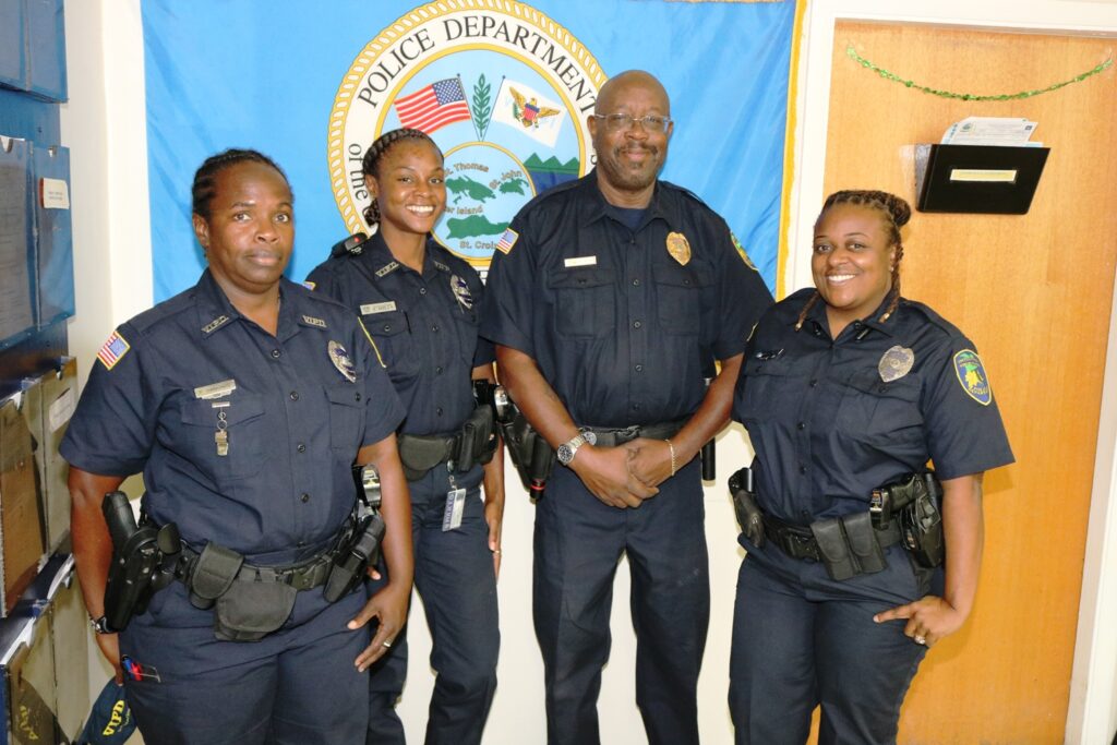 Police Don New Uniforms In St. Croix District On Monday: VIPD On Twitter