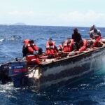 Coast Guard Collects 38 Illegal Migrants In Mona Passage, Takes Them Back To DR