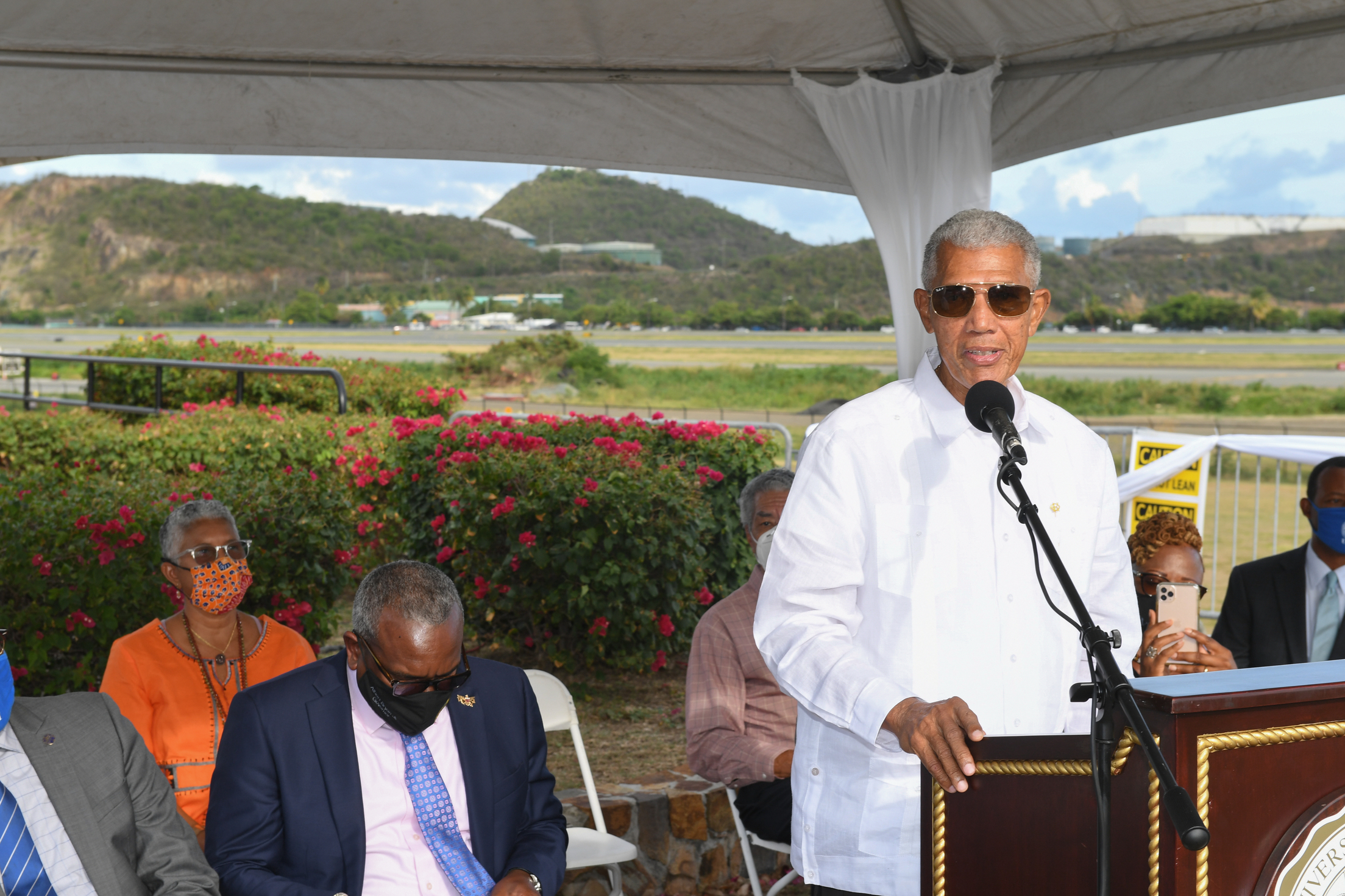 UVI St. Thomas Campus Renamed As The Orville E. Kean Campus With New Sign