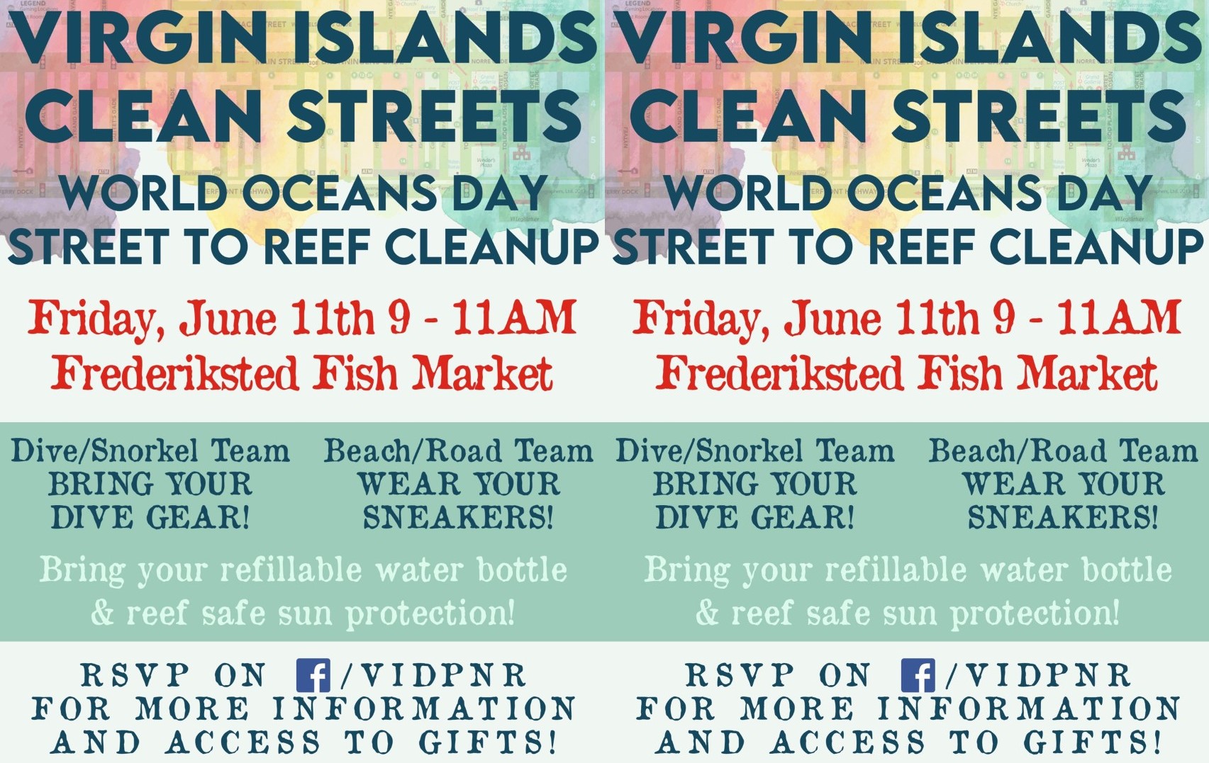 DPNR Celebrates World Oceans Day With Cleanup Of Frederiksted Fish Market