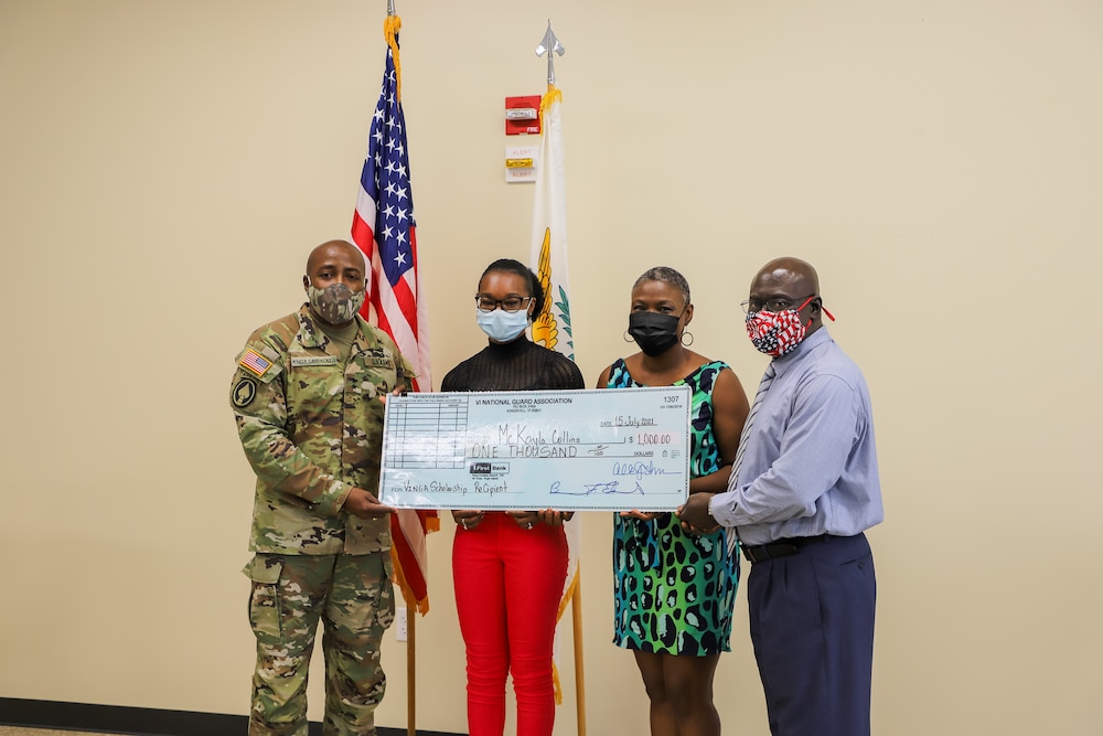 V.I. National Guard Association Announces  2021 Scholarship Award Winner