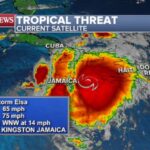 Picking Up Speed, Tropical Storm Elsa Moves Towards South-Central Cuba