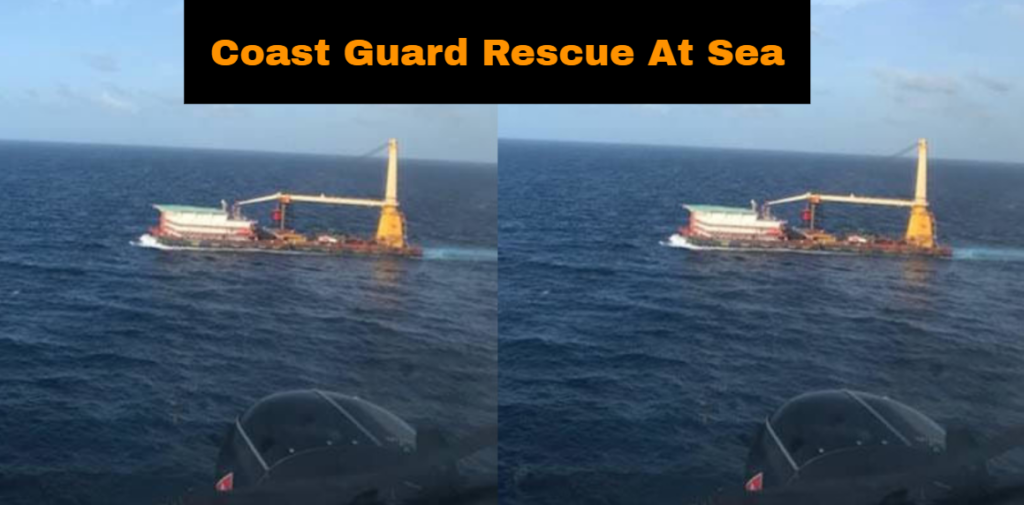 Coast Guard Medevacs Crew Member From Barge South of Puerto Rico