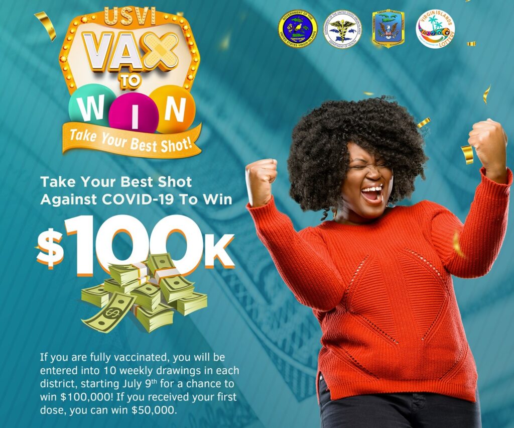 Secrecy Surrounds Winners Of 'Vax To Win USVI' Lottery Drawing ... None Announced