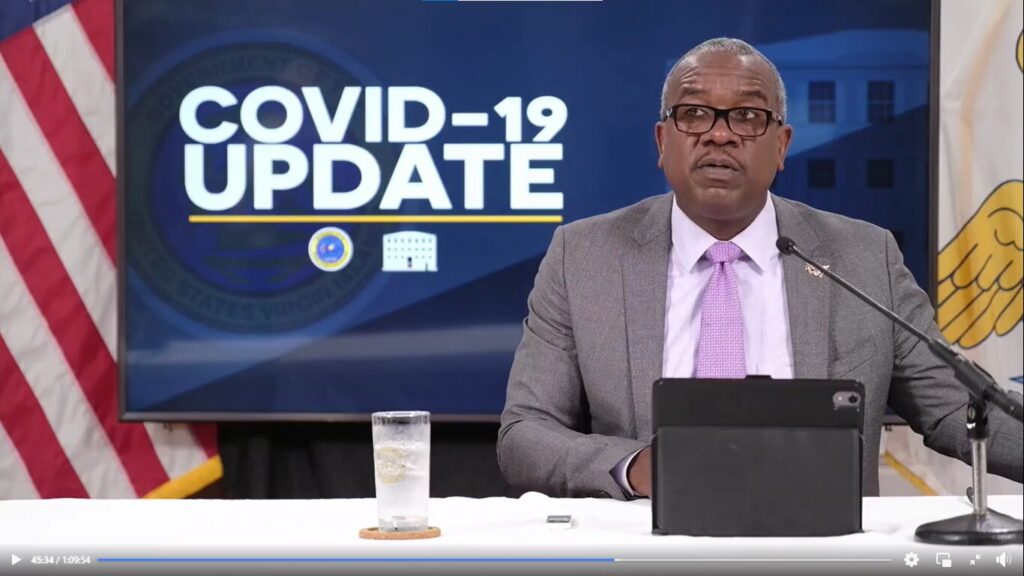 Bryan Says Things Are Looking Up For USVI Financially Despite COVID-19 Pandemic