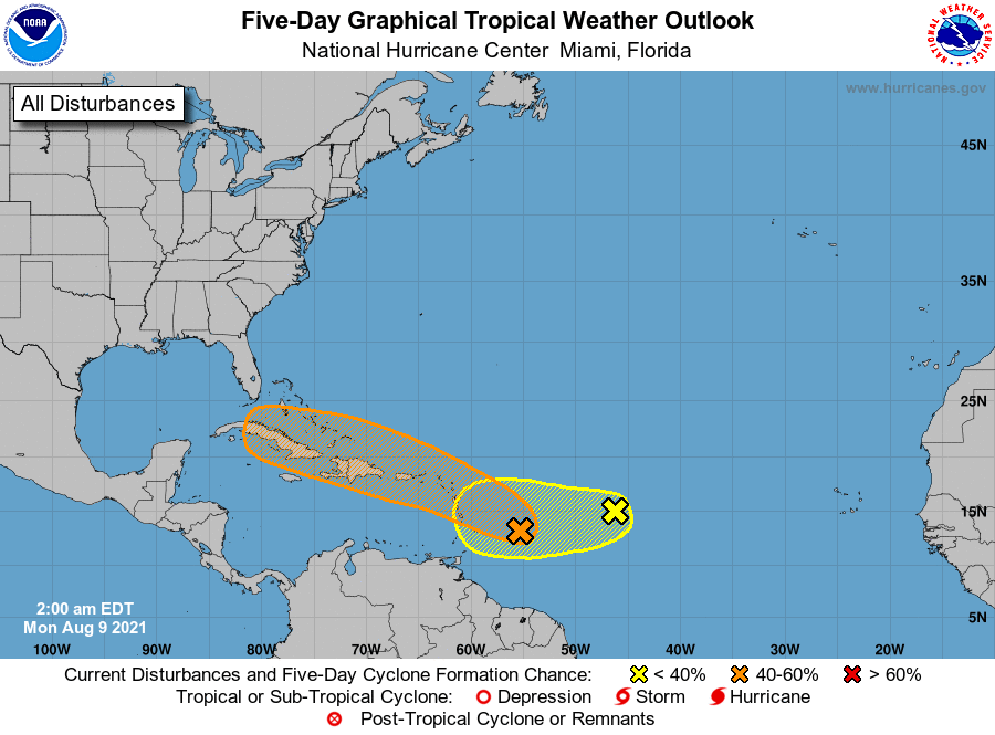 AND THEN THERE WERE 2: Hurricane Center Says Fred Could Be On Us By Tomorrow