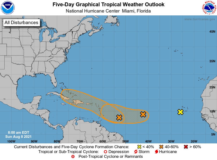 Trio of Storms In Contention To Be First Tropical Depression Since July 1: NHC
