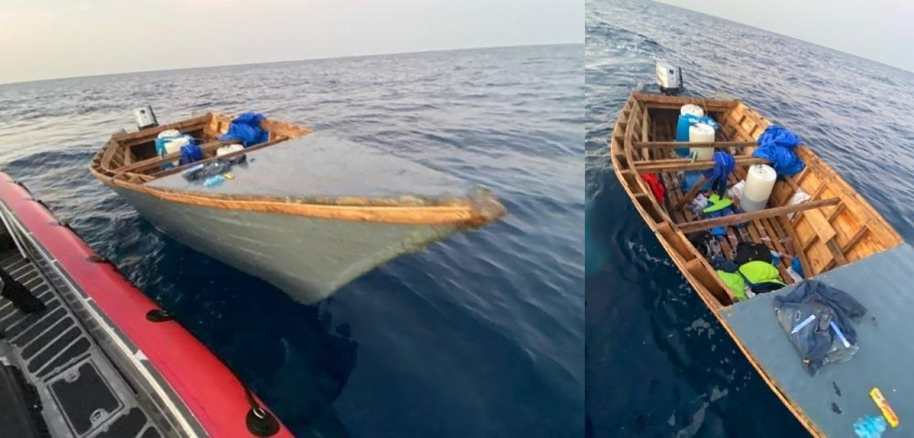Coast Guard Takes 91 Illegal Migrants Back To The Dominican Republic Today
