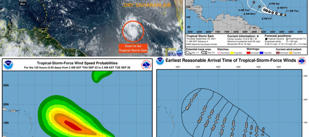 SAM I AM: Promising To Be 'Major' Hurricane By Next Week, NHC Says