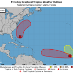 NHC Continues To Track 2 Disturbances In The Tropical Atlantic