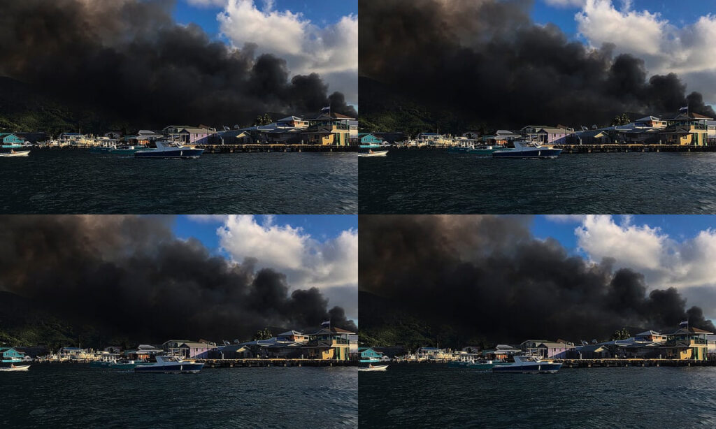 Hundreds Flee Honduran Resort Island After Fire At Caribbean's Guanaja