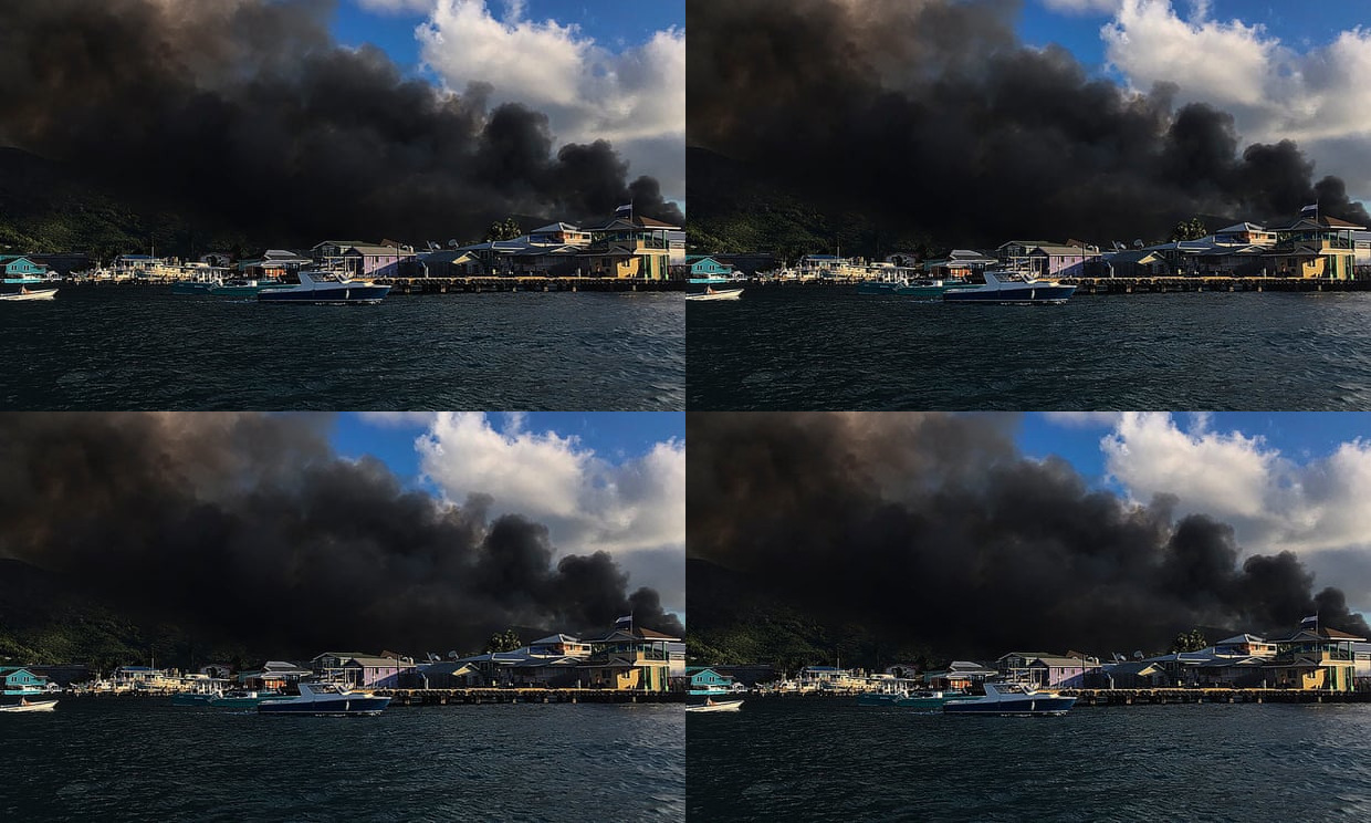 Hundreds Flee Honduran Resort Island After Fire At Caribbean's Guanaja