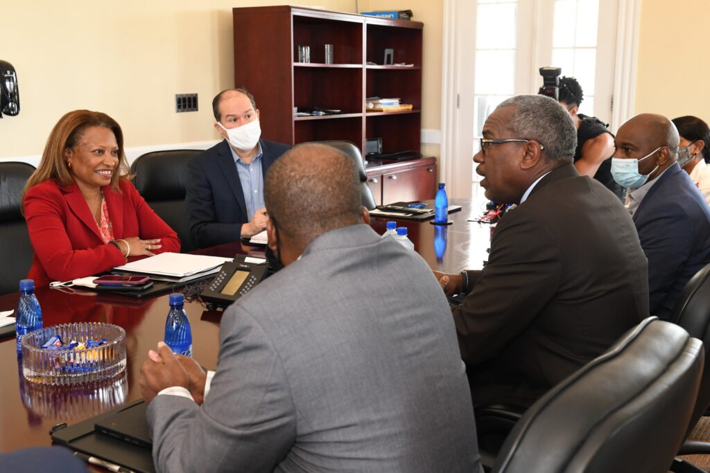 HUD Deputy Secretary Adrianne Todman Visits USVI to Meet With Governor Bryan