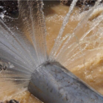 Ruptured Water Main Leaves Subbase, Downtown Area Without Potable Water