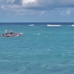 Coast Guard Rescues 2 People In Distress From Condado Area Beach in San Juan