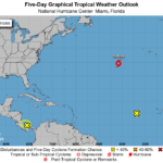 Tropical Storm Wanda Forms In The North-Central Atlantic