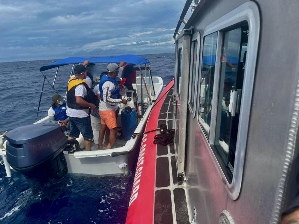 Coast Guard Rescues 12 Venezuelan Migrants 20 Miles Off Of St. Thomas