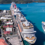 COVID-Plagued RCG Cruise Ship Symphony Of The Seas Docked In St. Thomas