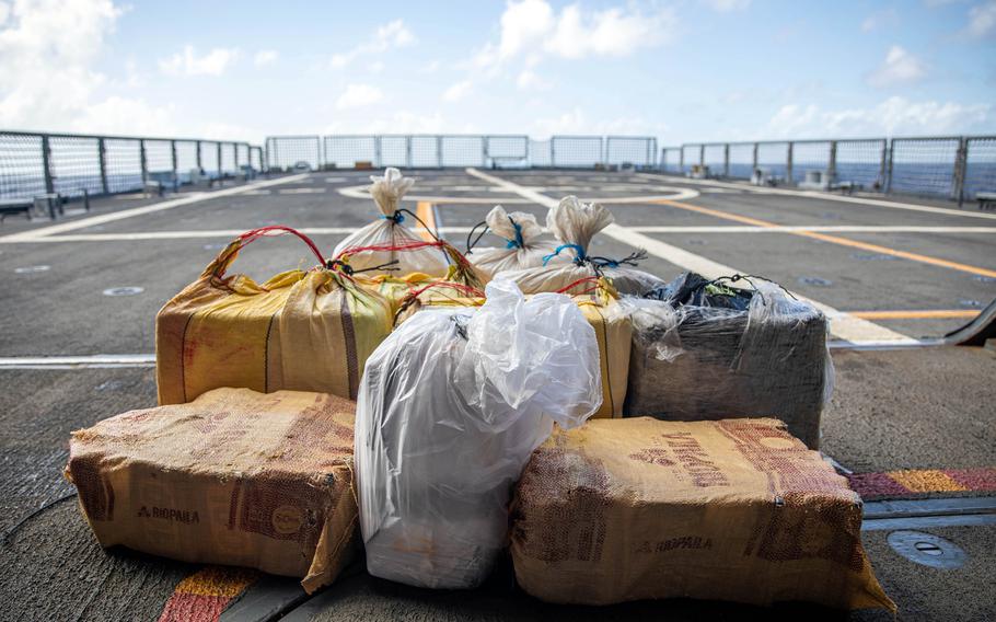 U.S. Navy Seizes $22M of Cocaine In The Caribbean