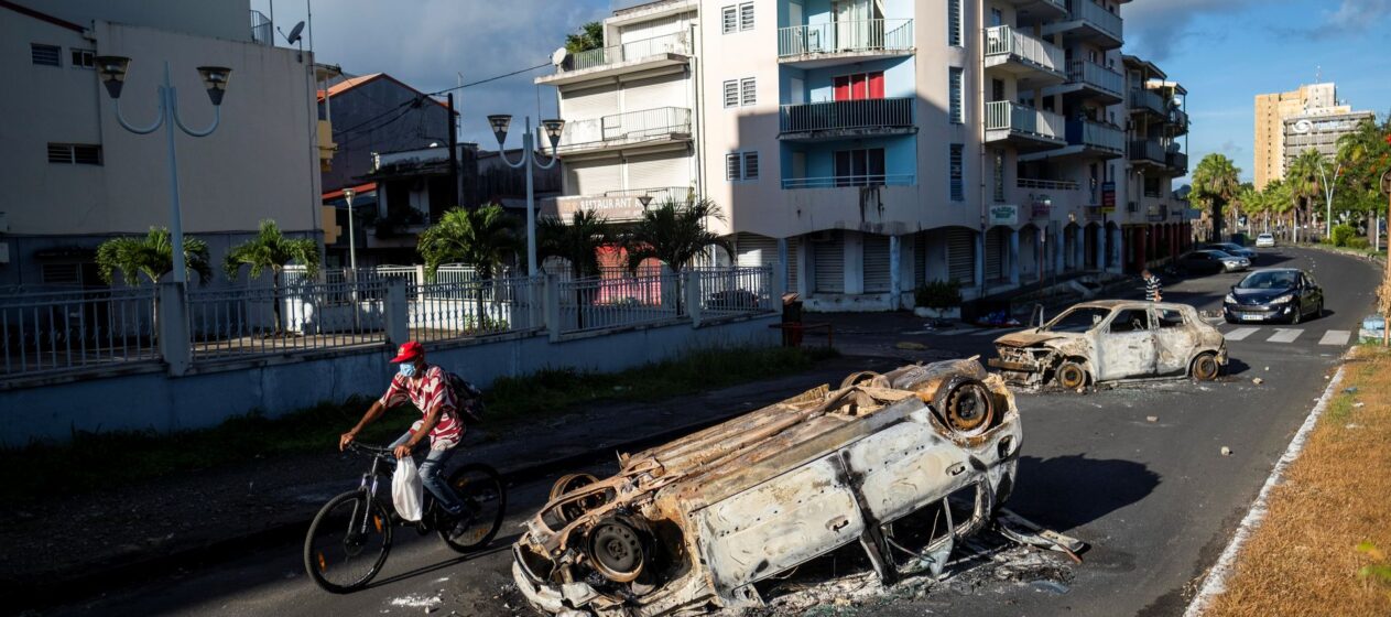 Rabid Anti-Vaxxers Throw Rocks At Police In Latest COVID Unrest On Guadeloupe