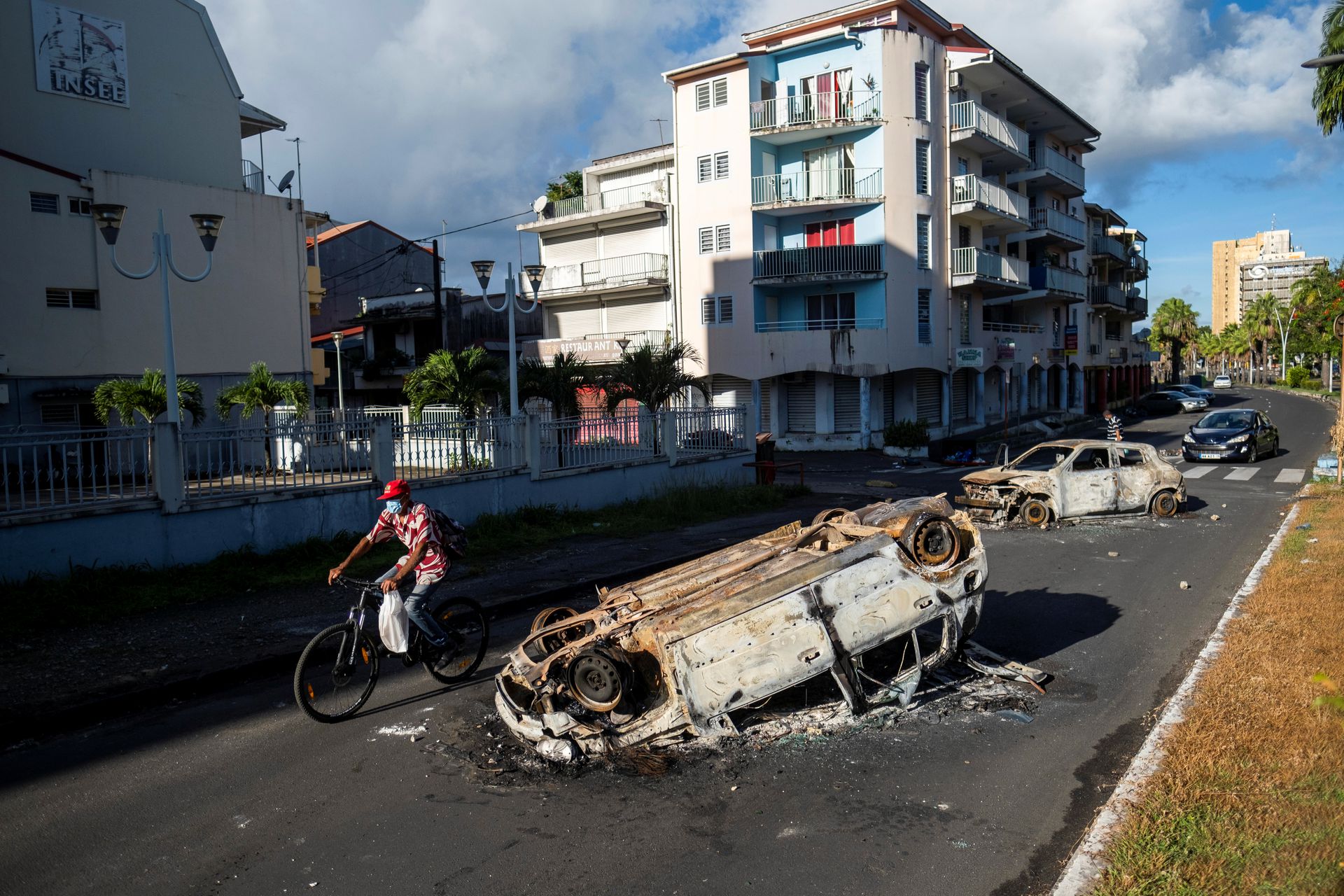 Rabid Anti-Vaxxers Throw Rocks At Police In Latest COVID Unrest On Guadeloupe
