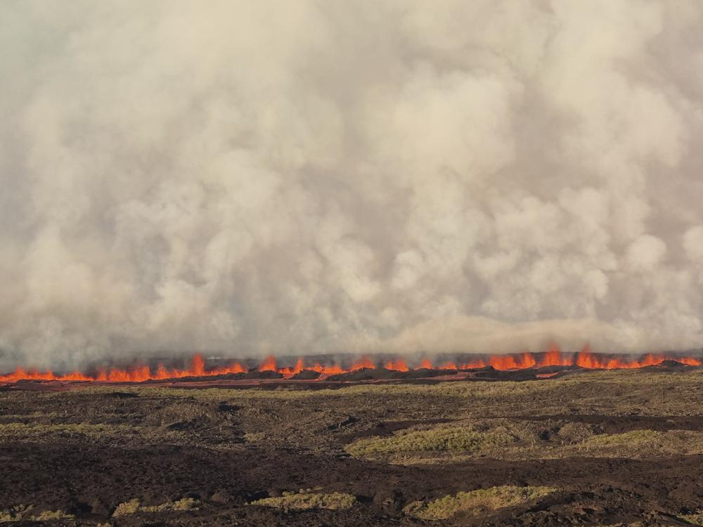 Tallest Galapagos Volcano Erupts, Spewing Lava, Ash