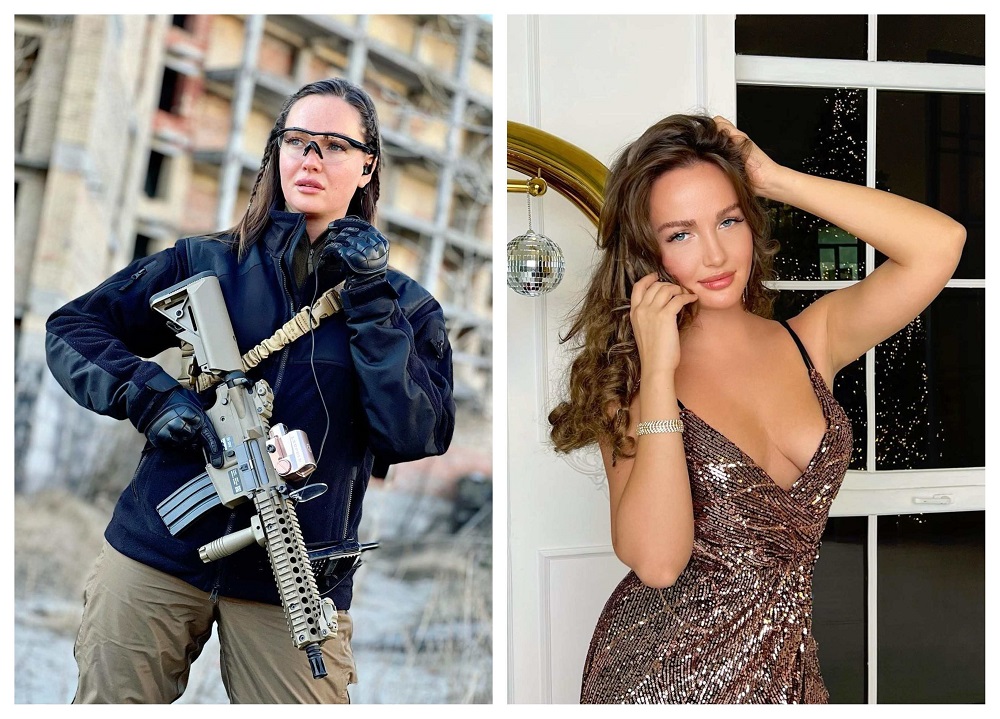 Former Miss Ukraine Takes Up Arms To Defend Country Against Brutal Russian Invasion