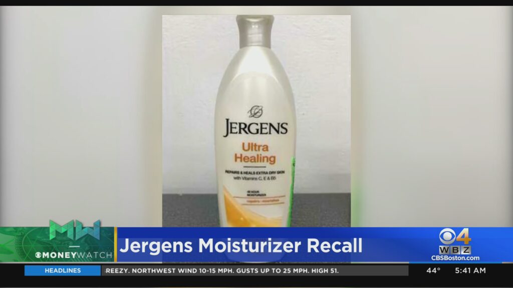 Jergens Ultra Healing Moisturizer Lotion Recalled Due To Possibly Harmful Bacteria