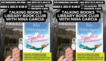 DPNR Hosts 'Talking Books Book Club With Nina Garcia' On Wednesday