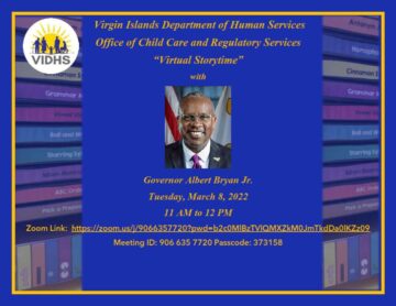 Governor Bryan To Read To Children On Human Services' 'Virtual Storytime' Via Zoom